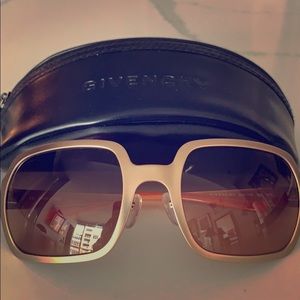 Rose Gold Givenchy Sunglasses